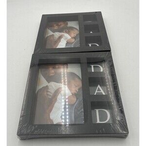 picture frame 5x 1/2x and 3 1/2 lot of 2 dad